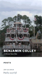 Mobile Screenshot of benjamincolley.com